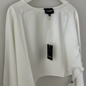 REVOLVE Elegant Cream Crop Top